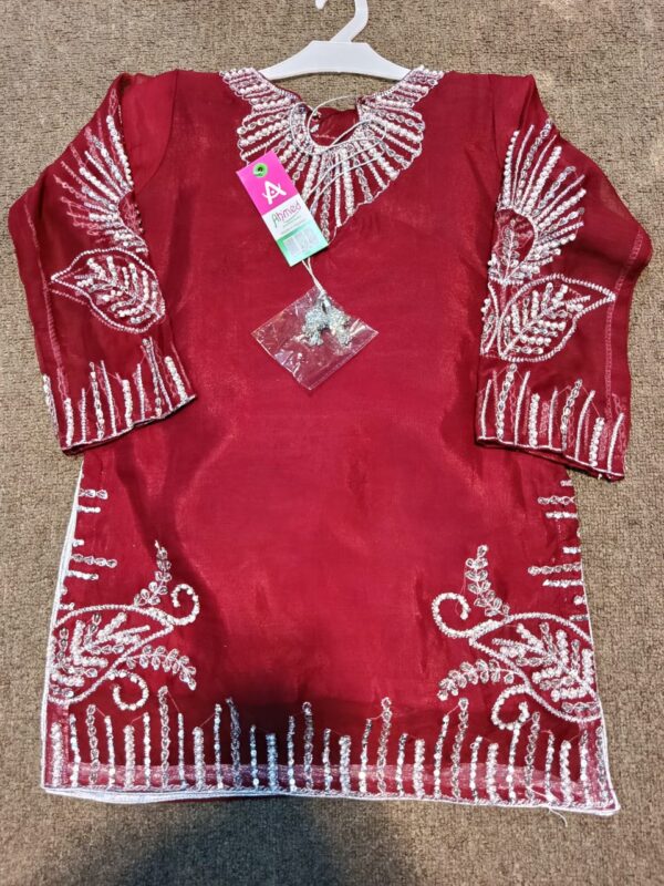 suit A Back Motive Plazo Style