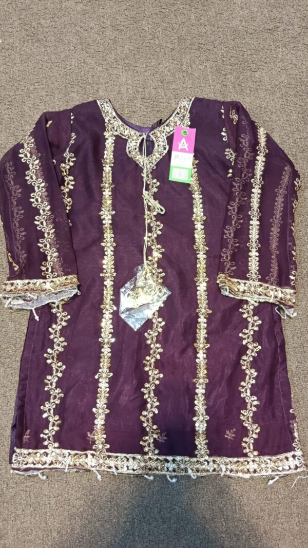 suit C crush sharara lery