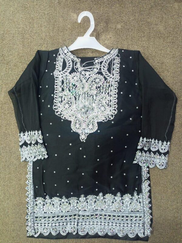 silver karhai crush sharara