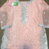 Sharara suit with silver dhagaa karhai