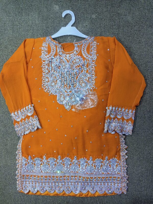 silver karhai crush sharara