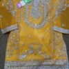 silver dhagaa suit with plazo