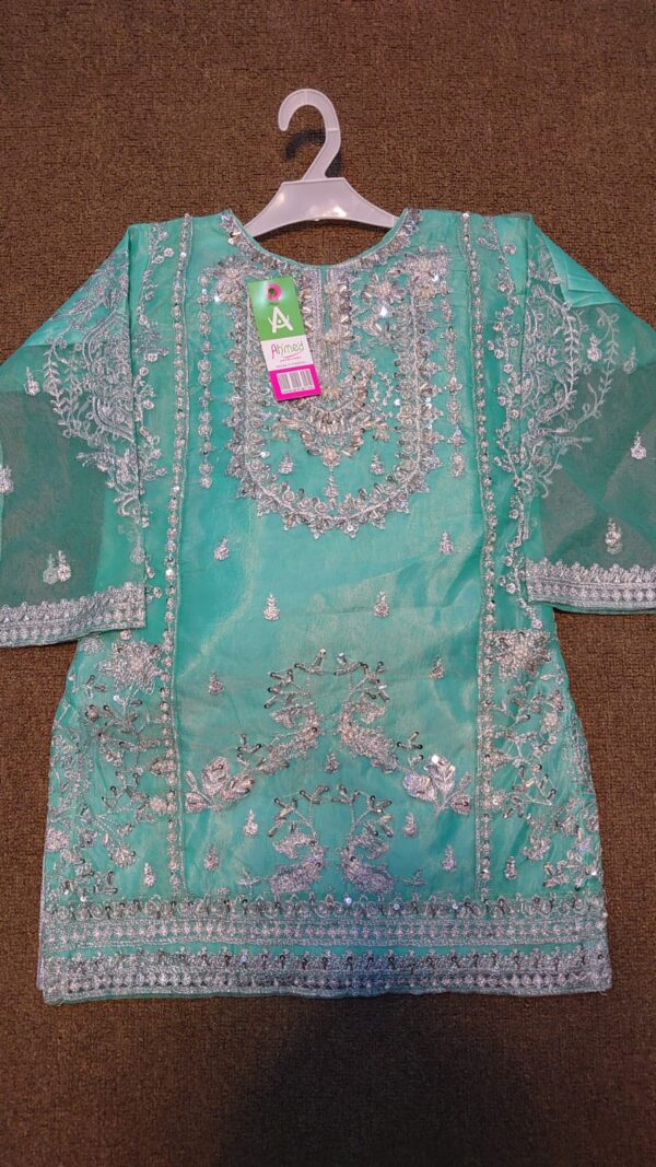 silver dhagaa suit with plazo