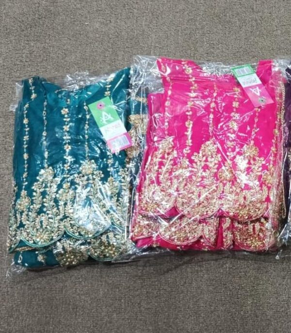 saree with embroided choli