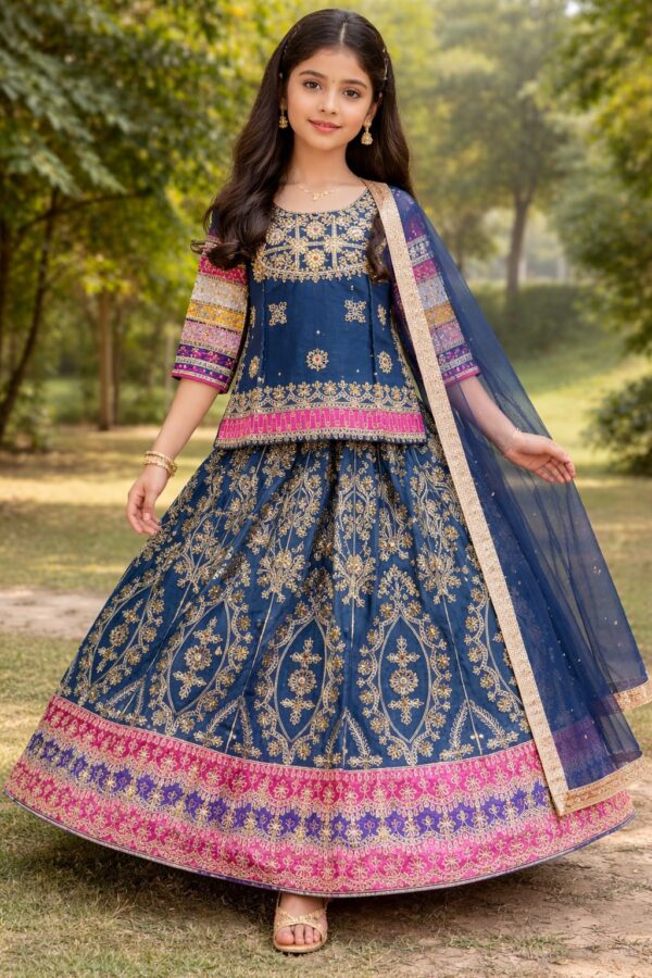 Choli Blouse & Flared Lehenga