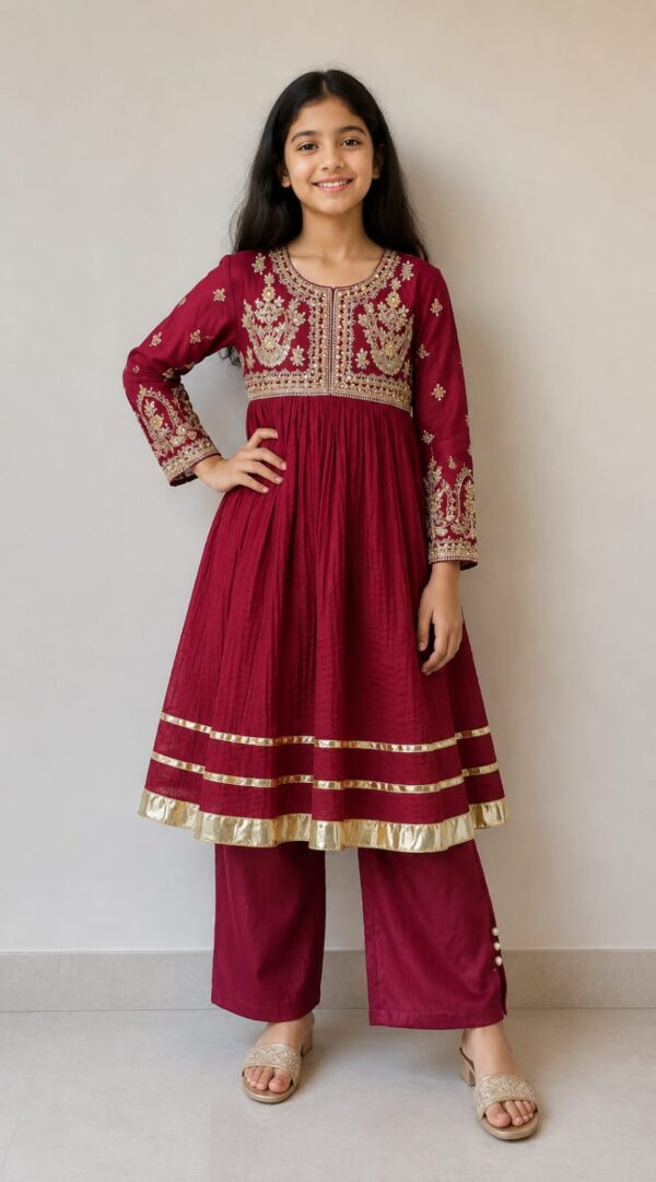 IMG-20260522-WA0013 Golden embroiderd crush maxy